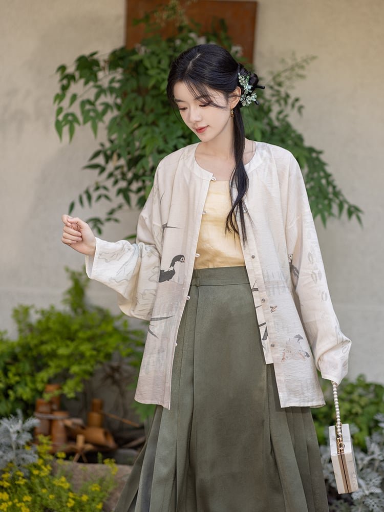 Ming Style Dress Women Modern Hanfu