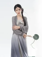 Modern Chinese Dress Embroidered Tang Style Hanfu - Image 2