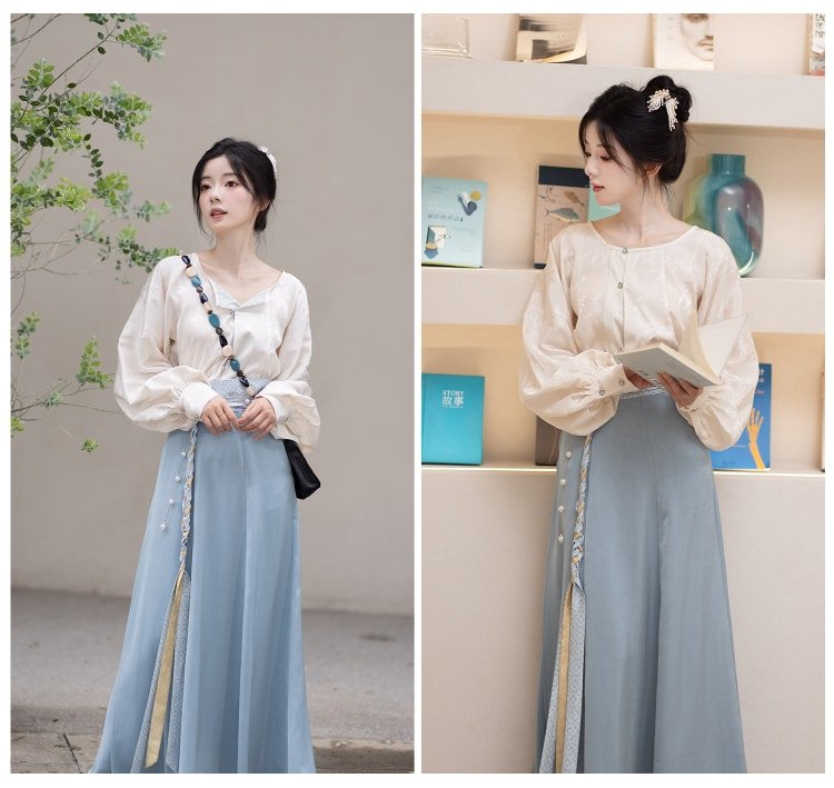 Modern Chinese Dress Tang-Inspired Daily Hanfu