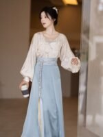 Modern Chinese Dress Tang-Inspired Daily Hanfu - Image 4