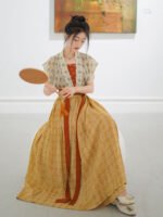 Modern Printed Hanfu Daily Hanfu Dress