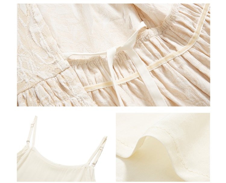 Short Sleeve Dress Modern Ming Style Hanfu