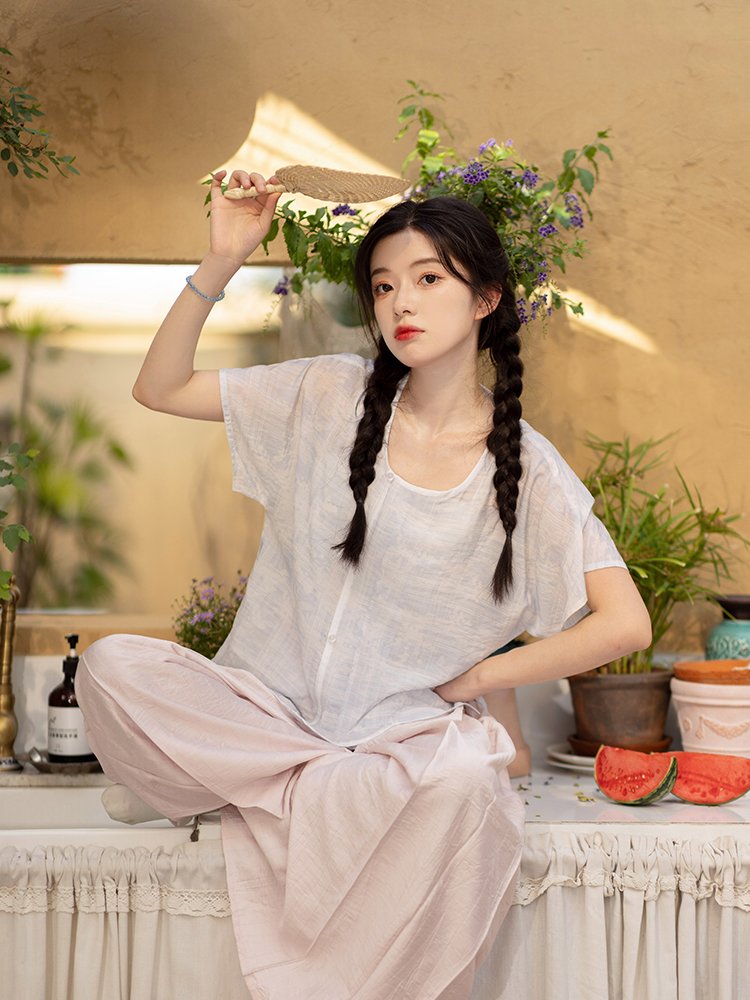 Summer Chinese Casual Dress Women