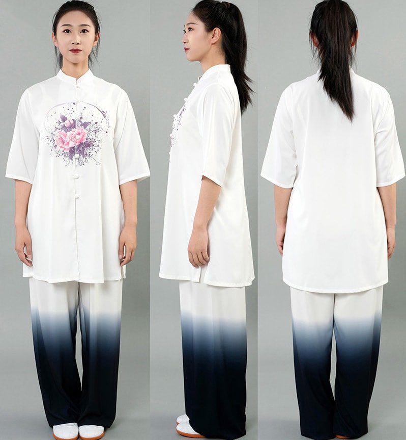 Tai Chi Performance Costume Women Summer Outfit