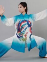 Tai Chi Practice Suit Gradient Martial Arts Clothing - Image 2