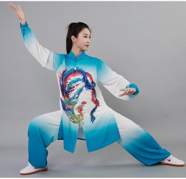 Tai Chi Practice Suit Gradient Martial Arts Clothing