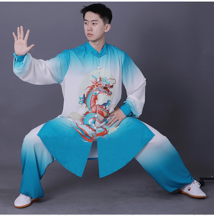 Tai Chi Practice Suit Gradient Martial Arts Clothing