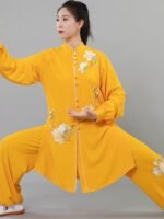 Tai Chi Set Women Embroidered Performance Suit - Image 3