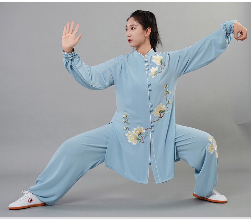 Tai Chi Set Women Embroidered Performance Suit