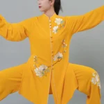 Tai Chi Set Women Embroidered Performance Suit