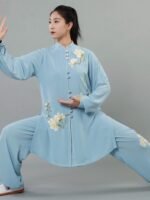 Tai Chi Set Women Embroidered Performance Suit - Image 2