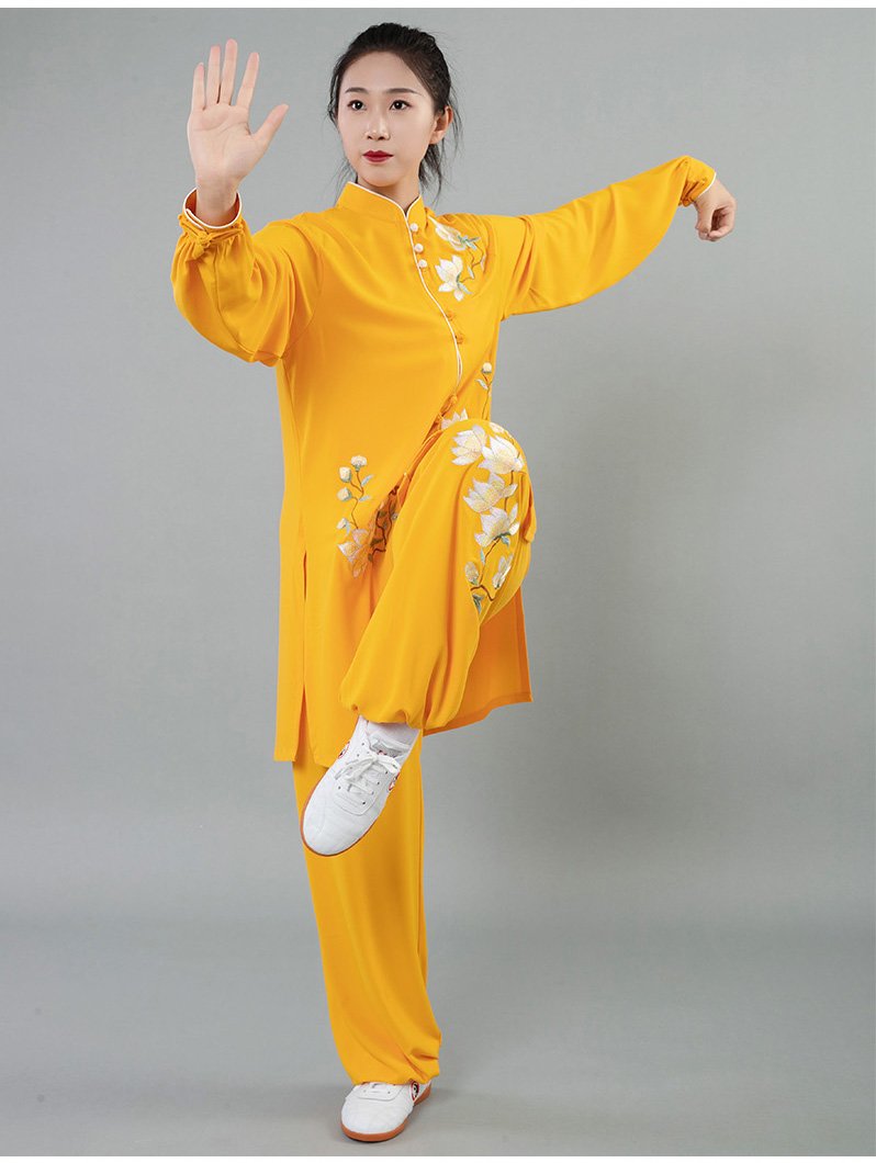 Tai Chi Set Women Embroidered Performance Suit