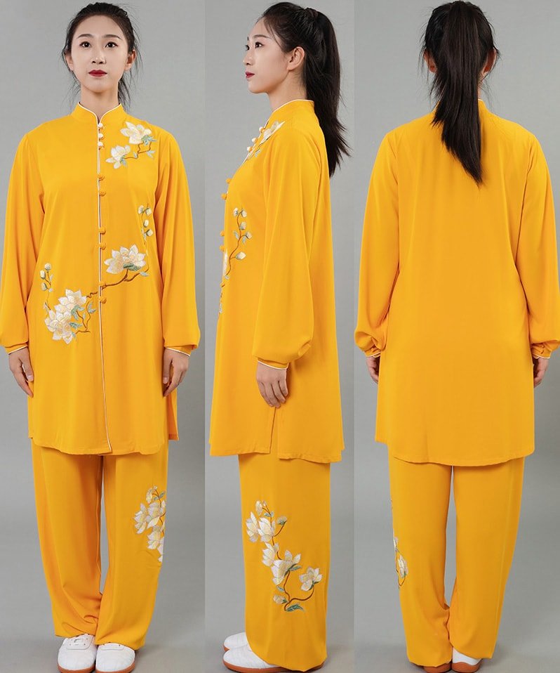Tai Chi Set Women Embroidered Performance Suit