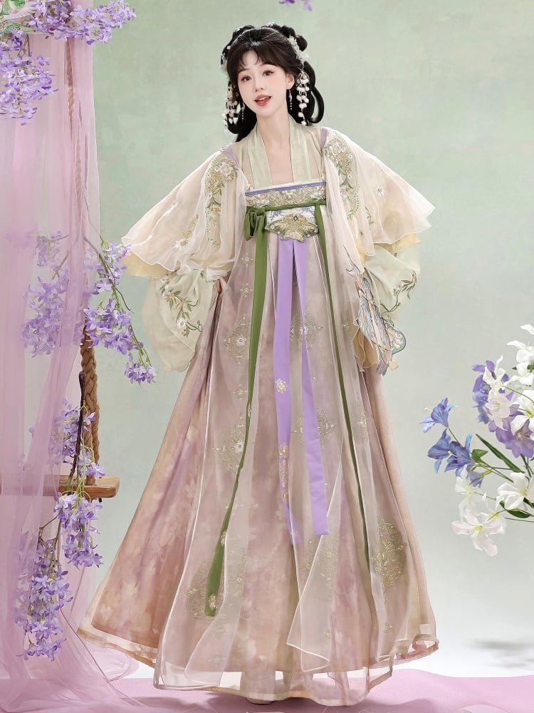 Tang Dynasty Clothing Ruqun Hanfu Dress