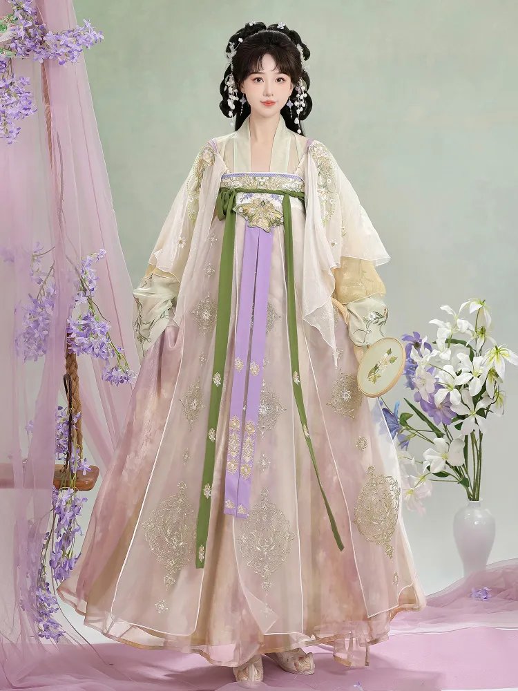 Tang Dynasty Clothing Ruqun Hanfu Dress