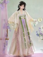 Tang Dynasty Clothing Ruqun Hanfu Dress - Image 3
