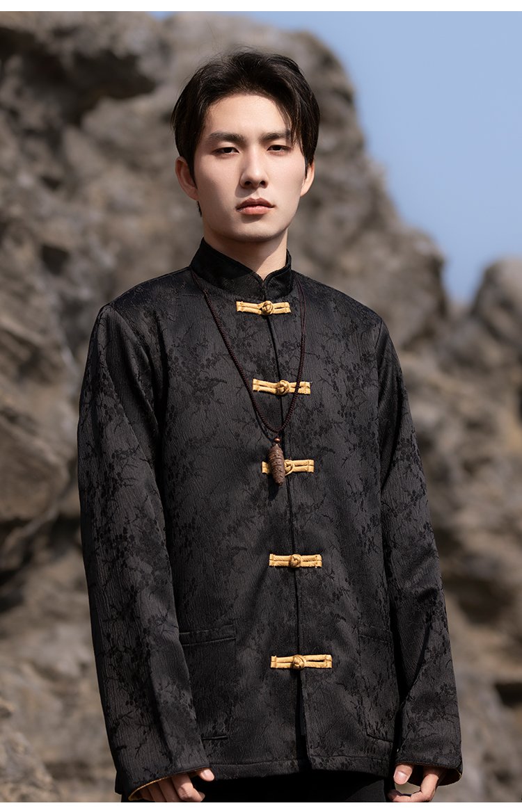 Tang Suit Chinese Style Loose Jacket Men