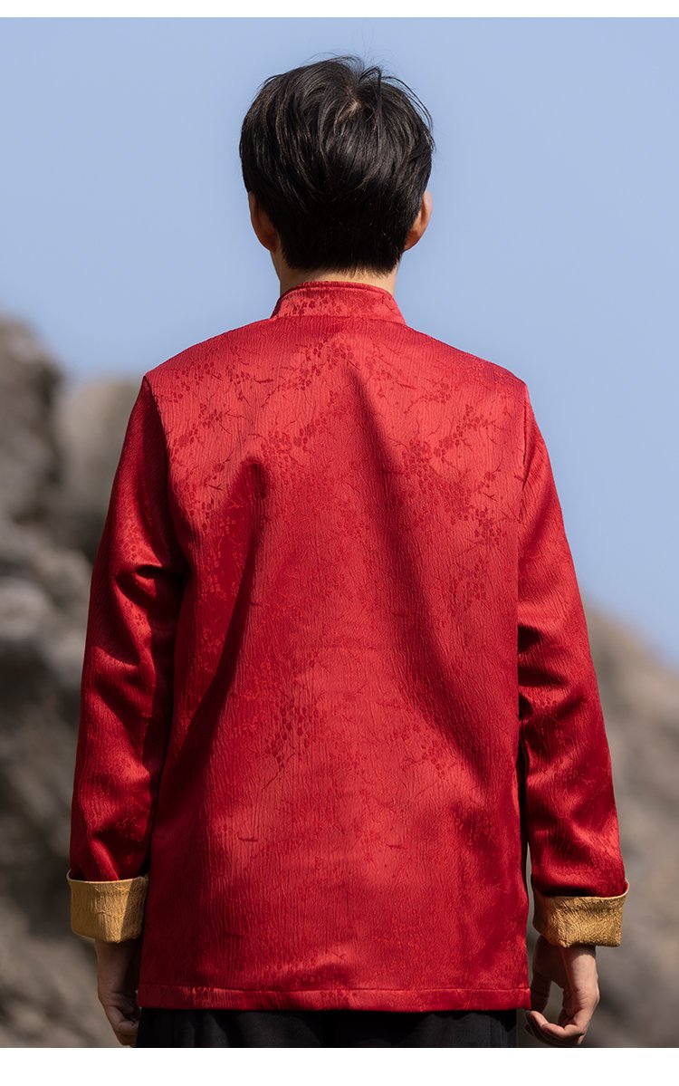 Tang Suit Chinese Style Loose Jacket Men