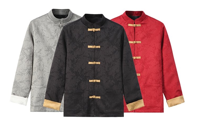 Tang Suit Chinese Style Loose Jacket Men