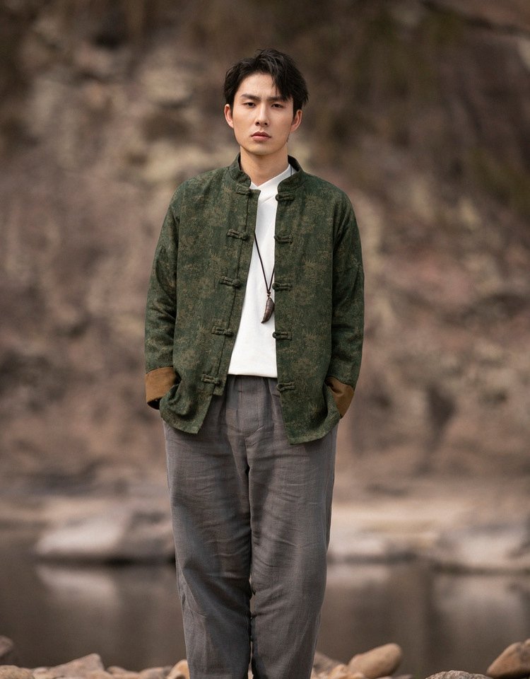 Traditional Chinese Jacket Tang Style Men's Jacket