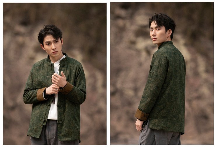 Traditional Chinese Jacket Tang Style Men's Jacket