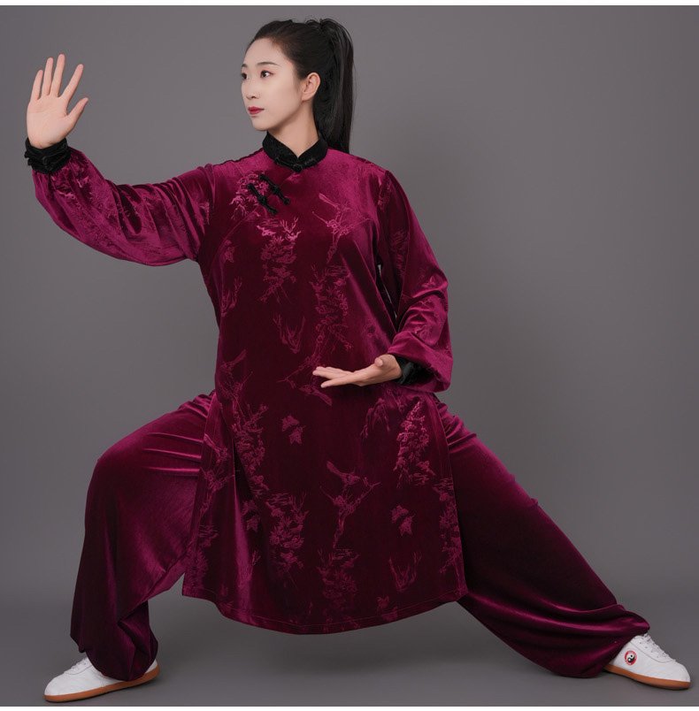 Traditional Chinese Tai Chi Clothing Winter Martial Arts Outfit