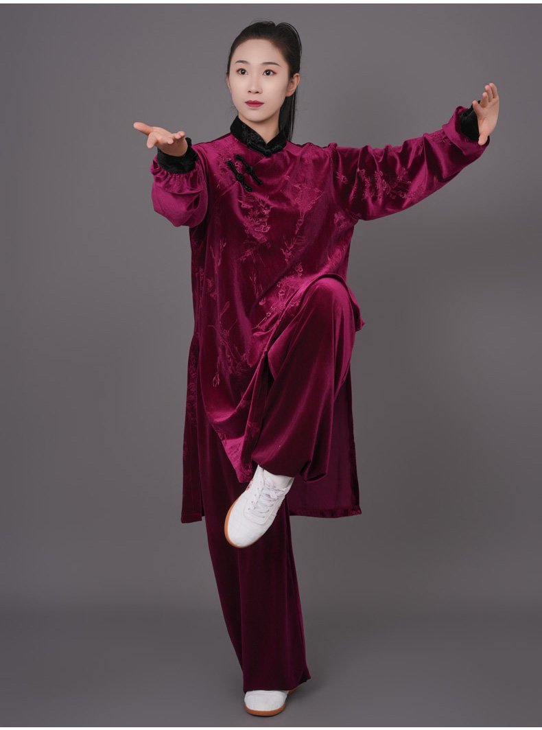 Traditional Chinese Tai Chi Clothing Winter Martial Arts Outfit