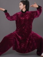 Traditional Chinese Tai Chi Clothing Winter Martial Arts Outfit - Image 2