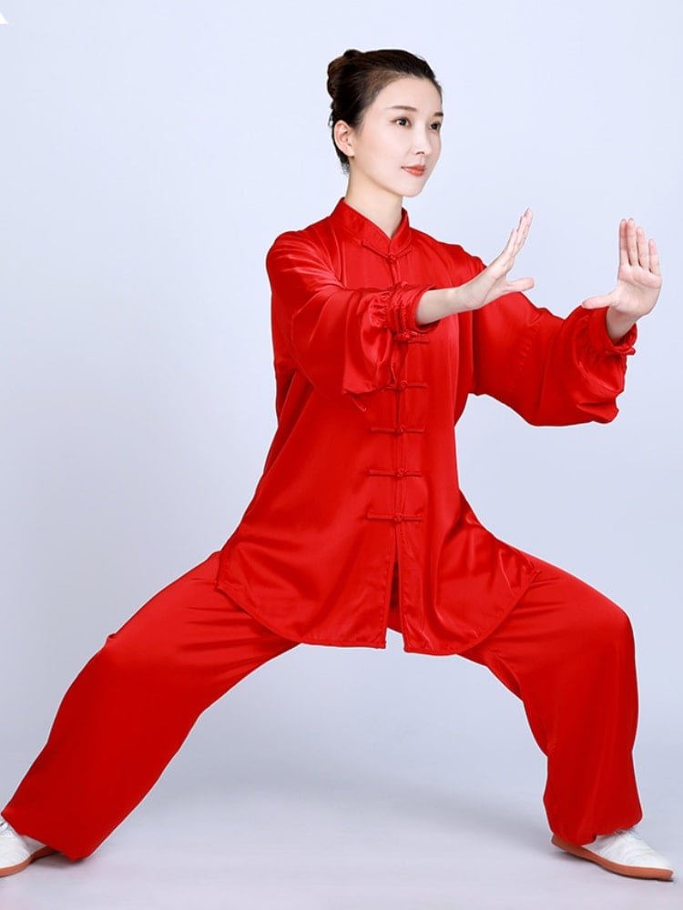 Unisex Tai Chi Uniform Performance Kung Fu Suit