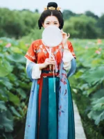 Asian Style Dress Chinese Hanfu Female