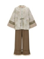 Fashion Hanfu Set Warm Chinese Winter Outfit for Women - Image 4
