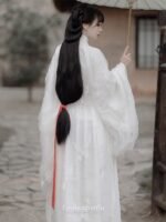 Fashion Hanfu Traditional Chinese Dress White Hanfu Dress - Image 4