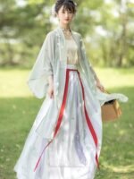 Fashion Hanfu Chinese Style Dress Summer Hanfu Dress
