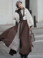 Chinese Fashion Clothing Hanfu Improved Hanfu Dress