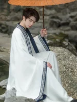 Chinese Traditional Cosplay Costume Hanfu Men - Image 2
