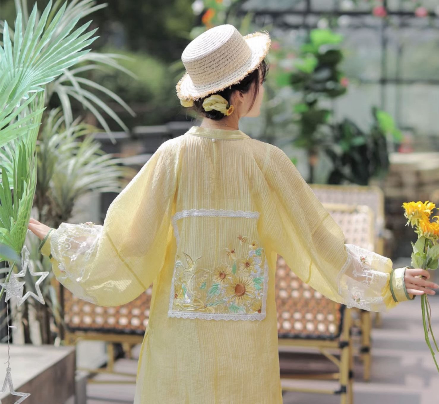 Chinese Style Dress Retro Summer Dress Female