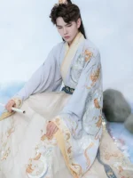 Fashion Hanfu Chinese Traditional Clothes for Male - Image 4
