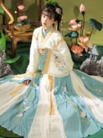 Ancient Chinese Traditional Elegant Hanfu Dress Female - Image 2