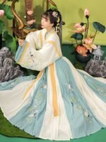 Ancient Chinese Traditional Elegant Hanfu Dress Female - Image 3