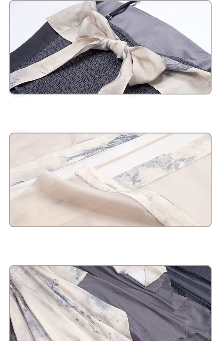 Daily Chinese Outfit Song Style Modern Hanfu Dress