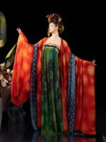 Dunhuang Style Hanfu Dress Tang Ruqun Set