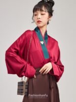 Chinese Ancient Costume Fashion Hanfu Asian Style Outfit - Image 4