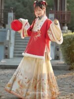 Fashion Hanfu Chinese Traditional Clothing Hanfu Dress Winter - Image 2