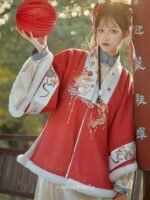 Fashion Hanfu Chinese Traditional Clothing Hanfu Dress Winter - Image 3