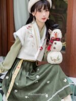 Fashion Hanfu Modern Chinese Clothing Female Improved Hanfu Dress - Image 3