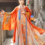 Fashion Hanfu Chinese Tang Dynasty Clothes Hanfu Dress Cosplay