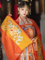 Fashion Hanfu Chinese Tang Dynasty Clothes Hanfu Dress Cosplay - Image 2
