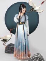 Fashion Hanfu Chinese Tang Style Hanfu Dress Cosplay