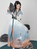 Fashion Hanfu Chinese Tang Style Hanfu Dress Cosplay - Image 2