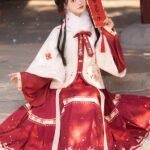 Traditional Chinese Hanfu Dress For Chinese New Year